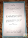 Copy of Elvis Presley's Last Will and Testament