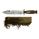 English Bowie Knife by J. Nicholson & Sons