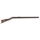 Over-and-Under Mule Ear Percussion Rifle