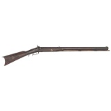 Percussion Plains Rifle by A. Wurfflein for Charles Curry