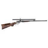 Maynard 1882 .22 Target Rifle w/ Steven's Scope & Shotgun Barrel