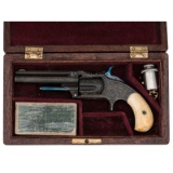 Contemporary Cased Engraved Smith & Wesson Model 1 1/2