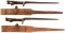 Lot of Two 1941 Johnson Rifle Bayonets