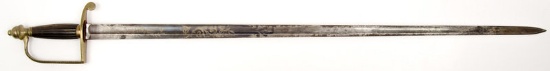 Early Mushroom Pommel Militia sword