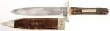 Sheffield Bowie Knife By Edward Barnes The Hunter Companion