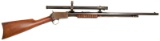 **Winchester Model 1890 3rd Model Rifle w/Scope
