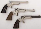 Lot of Three Model 41 Stevens Pistols