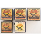 Lot of Five Peters Shotshell Boxes