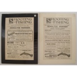 Lot of Shooting and Fishing Magazine Advertisements