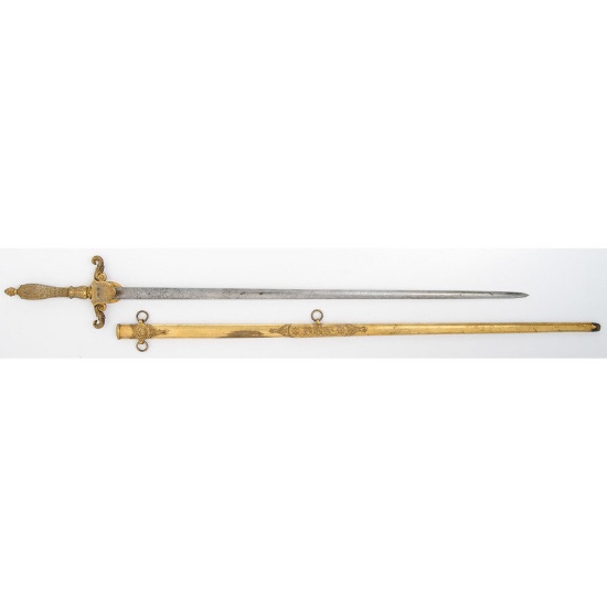 Ames U.S. Army Model 1840 Medical Service Sword