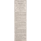 First Published News of the Death of Captain Samuel Hamilton Walker, New York Herald, November 1847