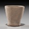 A Rare Stone Cup