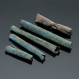 Hopewell Rolled Copper Beads