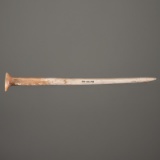 A T-shaped Bone Hairpin