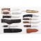 Assorted Stainless Steal Fixed Blade Knifes