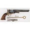 Cased Reproduction Colt Navy Revolver by Uberti