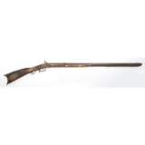 Half Stock Percussion Rifle by J. Spangle