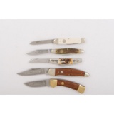 5 Assorted German and American Pocket Knives