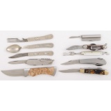 Case of 9 Assorted Hobo Knives