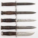 Lot of Fighting Knives