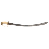 Gilded Philadelphia Eagle Pommel Sword