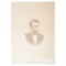 The Last Photograph of Abraham Lincoln, Large Format Albumen Photograph by Warren, in Rare Largest S