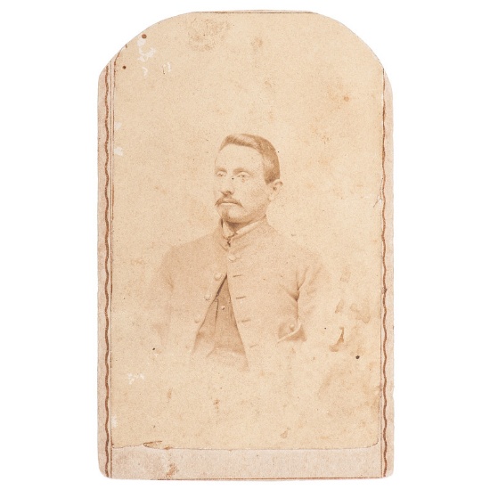 CDV of CSA Sergeant Thomas J. Dashiell, 9th Virginia, Gettysburg POW