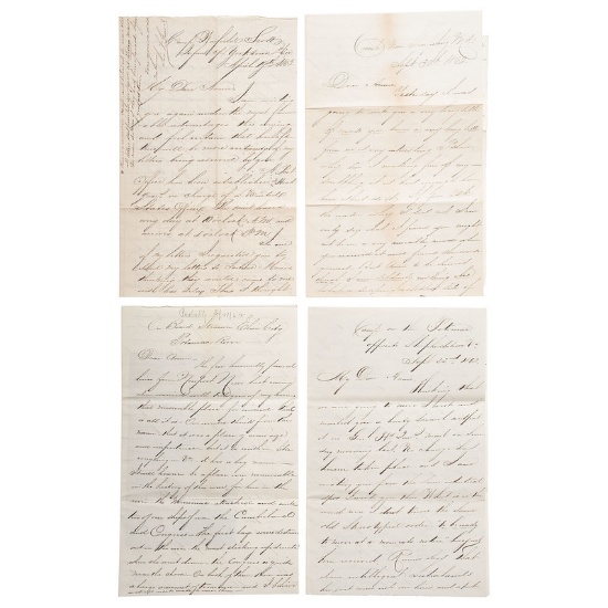 Lieutenant Ira Fox Gensel, 4th US Infantry, DOW, Civil War Letters Rich with Battle Content