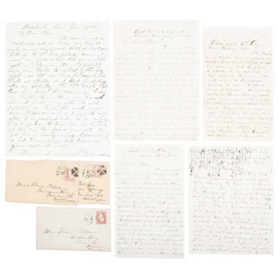 Sergeant Job Barnard, 73rd Indiana Volunteers, Civil War Letters, 1864-1865
