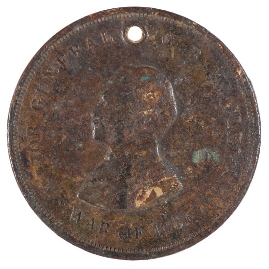 Excavated Civil War Dog Tag of Patrick Galligan, 63rd Regiment, "Irish Brigade"