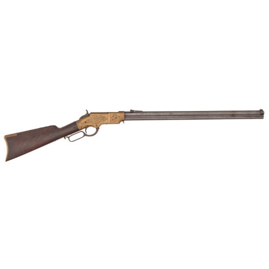 Factory Engraved First Model Henry Rifle