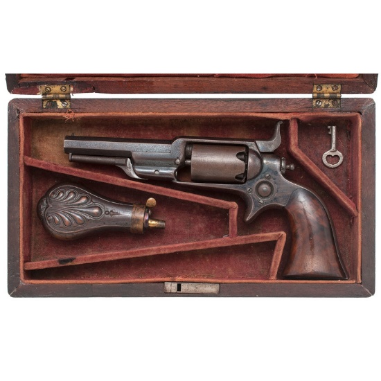 Cased Colt Root Model 2 Percussion Revolver