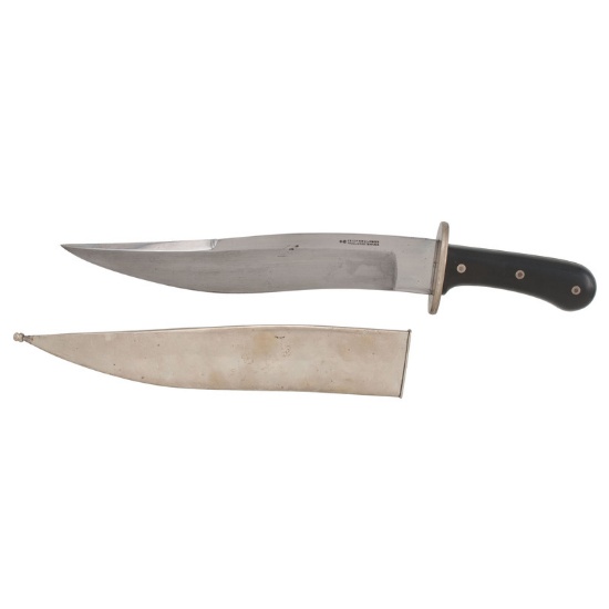 Massive French Bowie Knife by C.H. Gufare