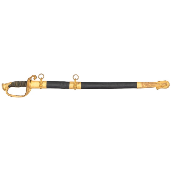 Rare Navy Contract Inspected US Model 1852 U.S.Naval Officer's Sword