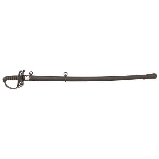 British Pattern 1845 Infantry Officer's Sword Presented to  Lt. Colby With Docs and Two Photographs