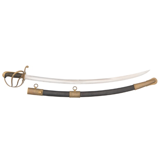 Unmarked Sword - Possibly Newport Artillery
