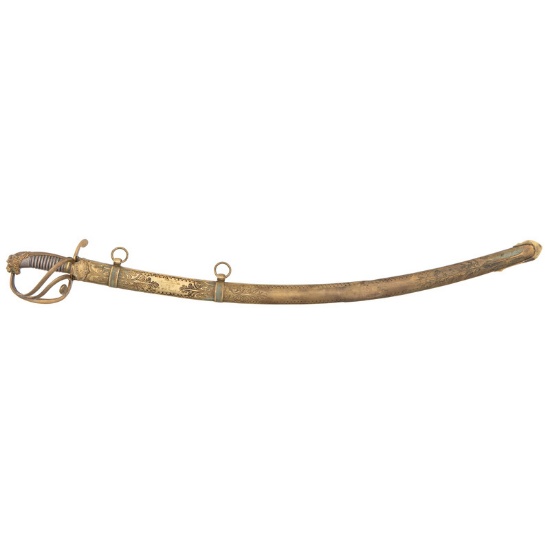 Civil War Presentation Sword Presented to Confederate General Albert Pike