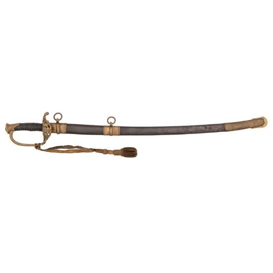 Louis Haiman Confederate Staff Officer's Sword