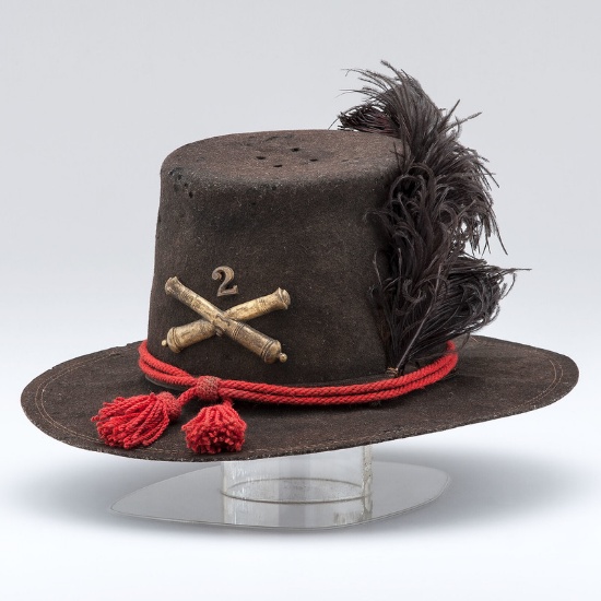 Baker & McKenney Contract 1858 Dress Hat with Artillery Insignia
