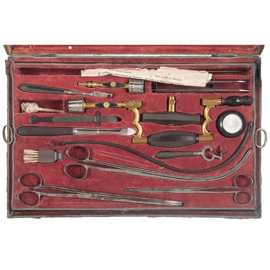 Civil War Era Field Surgical Kit by Mann Stettin