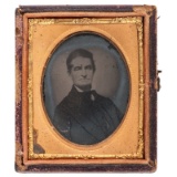 Ninth Plate Ambrotype of Abolitionist John Brown