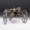 Turret Model Cannon on Wood Caisson