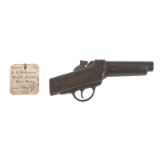 C.C. Coleman Breech Loading Firearm Patent: Model No. 35, 217