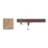 A.N. Newton Breech Loading Firearm Patent: Model No. 157(?) December 2, 1856.