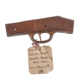 Edwin Burt Breech Loading Firearm Patent: Model No. 160,748