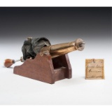 Joseph Adams Cannon Patent: Model No. 25,929 October 25, 1859