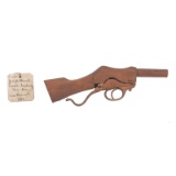 Joseph Duval Breech Loading Firearm Patent: Model No. 112,565 March 14, 1871