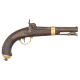 French M1842 Chatetellerault Percussion Naval Pistol