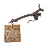 Michael Tromly Gun Lock Patent: Model No. 13,442 August 14, 1855
