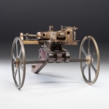 Turret Model Cannon on Wood Caisson